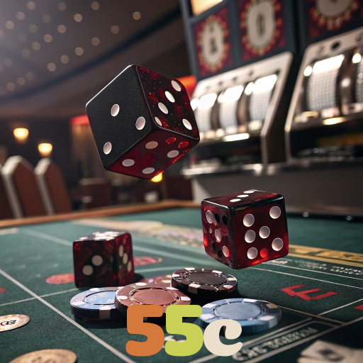 55c：Jogue poker, aposte no futebol e ganhe em grandes jogos de cassino!
