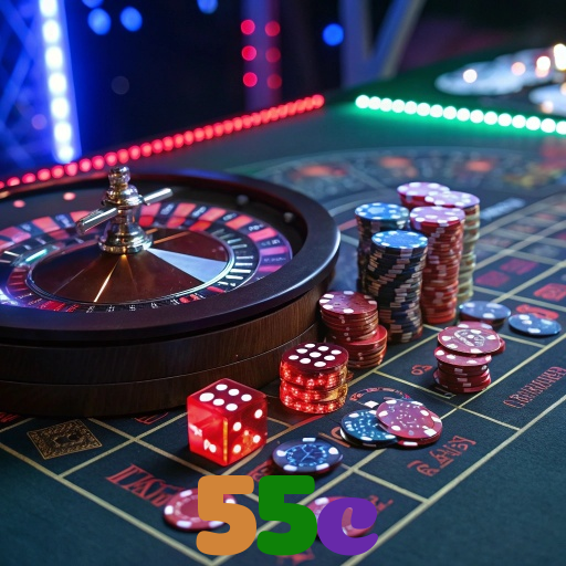 55c：Jogue poker, aposte no futebol e ganhe em grandes jogos de cassino!