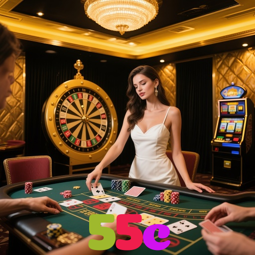 55c：Jogue poker, aposte no futebol e ganhe em grandes jogos de cassino!