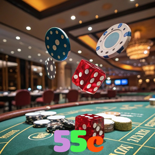 55c：Jogue poker, aposte no futebol e ganhe em grandes jogos de cassino!